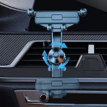 Автомобильный держатель для телефона с вентиляционным отверстием, регулируемый удлинитель, кронштейн, автомобильный аксессуар, гибкий