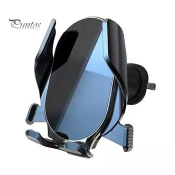 Автомобильный держатель для телефона, универсальное зеркало с вращением на 360 градусов, гравитационное автомобильное вентиляционное отверстие, навигационный кронштейн для мобильного телефона для вождения A красный