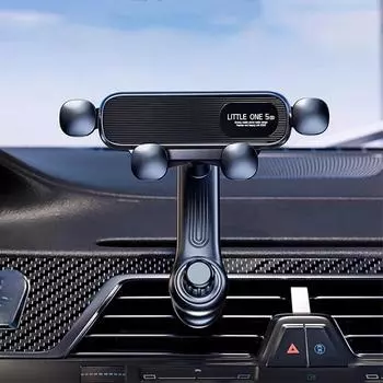 Автомобильный держатель для телефона в вентиляционных отверстиях с зажимом, удлинитель, вращающийся на 360°, держатель для смартфона в автомобиле, кронштейн для смартфона, поддержка GPS