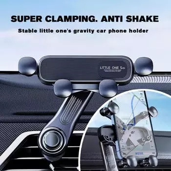 Автомобильный держатель для телефона в вентиляционных отверстиях с зажимом, удлинитель, вращающийся на 360°, держатель для смартфона в автомобиле, кронштейн для смартфона, поддержка GPS