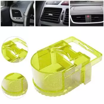 Автомобильный держатель для вентиляционного отверстия, стакан для воды, прочный, устойчивый к сотрясениям, простой, несущий нагрузку, универсальный, монтажный зажим прохладный черный