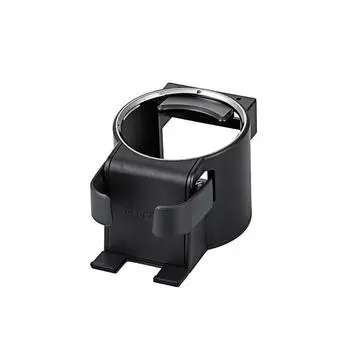 Автомобильный держатель ELECOM для смартфона, держатель для напитков, розетка кондиционера, совместим с размерами от до черного цвета и [для установки] 5,5 см 9 см, P-CARDH01BK