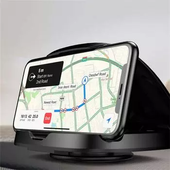 Автомобильный держатель, практичный, вращающийся на 360 °, присоска, универсальные автомобильные принадлежности, автомобильный кронштейн для мобильного телефона, портативный, многофункциональный, прочный