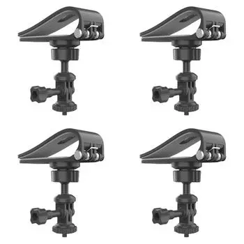 Автомобильный держатель солнцезащитного козырька, вращение на 360 градусов для камеры DJI Osmo Pocket 3 Action 4 Insta360