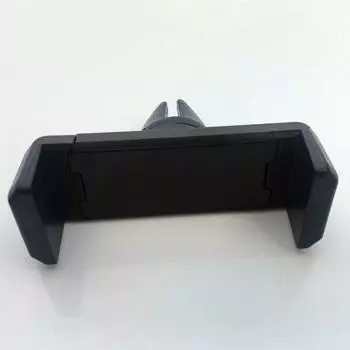 Автомобильный держатель телефона для iPhone X XS Max 8 7 6 Samsung Поддержка 360 градусов для мобильного вентиляционного отверстия Автомобильный держатель подставка для телефона в автомобиле чёрный