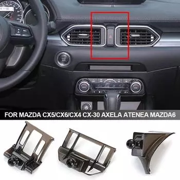Автомобильный держатель телефона для Mazda CX5/CX6/CX4 CX-30 Axela Atenea Mazda6, специальный кронштейн для крепления на автомобильной стационарной базе