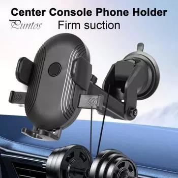 Автомобильный держатель телефона с автоматической блокировкой, вращающийся на 360 градусов, удобная безопасная автомобильная подставка для телефона для всех моделей A