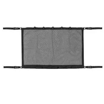 Автомобильный держатель удочки, многофункциональная автомобильная потолочная сетка для хранения, автомобильная стойка для удочки, регулируемая для внедорожников, автомобилей и фургонов