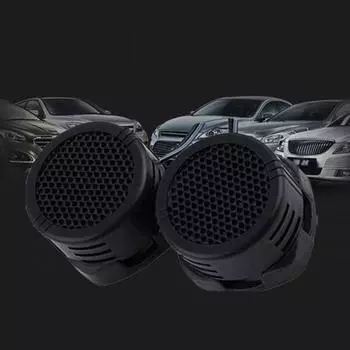 Автомобильный динамик аудио супермощный громкий купольный твитер динамики сигнализация автомобиля прочный чёрный