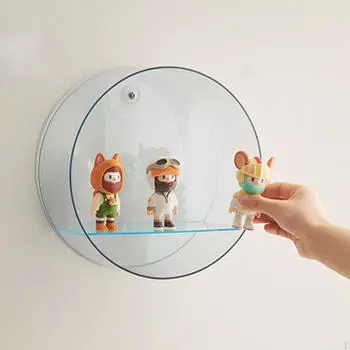 Автомобильный дисплей-бокс для коллекционных предметов, настенная витрина синий