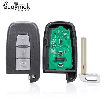 Автомобильный дистанционный смарт-ключ для Hyundai I30 I45 Ix35 Genesis Equus Veloster Tucson Sonata Elantra 433 МГц