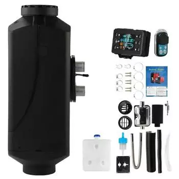 Автомобильный дизельный обогреватель, воздушный дизельный обогреватель 12 В/24 В 2 кВт, дизельный стояночный обогреватель, малошумный обогреватель для грузовиков, автобусов, автофургонов, прицепов, лодок, комплекты обогревателей