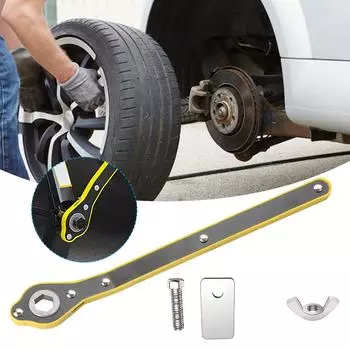 Автомобильный домкрат с храповым механизмом, ножничный домкрат, гаражный колесный ключ, гаечный ключ с ручкой для колесного домкрата для небольших автомобилей, внедорожников, фургонов