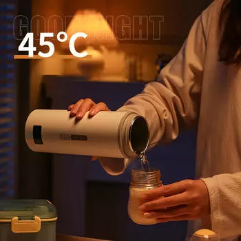 Автомобильный дорожный чайник USB с сумкой для хранения, бутылка для воды, кофе, чай