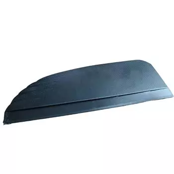 Автомобильный дождевик Прозрачный Универсальный Дождевик Зеркало заднего вида Дождевик Автомобильное Зеркало заднего вида ПВХ Дождевик Дождевик One Size чёрный