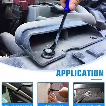 Автомобильный дверной зажим, инструмент для снятия обшивки панели, комплекты для разборки автомобильной аудиосистемы, установщик для разборки навигации, автомобильный гвоздодер