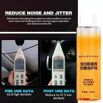 Автомобильный двигатель противоизносная жидкость эффективно подавляет двигатель масло снижает шум бензинового двигателя горение Genera C2z3