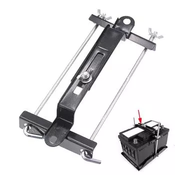 Автомобильный фиксированный держатель аккумулятора, прижимные болты, простая установка, прижимной стержень, модифицированный фиксированный держатель аккумулятора для аксессуаров для автомобилей и грузовиков