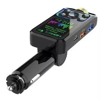 Автомобильный FM-плеер QC3.0 USB-ресивер для музыки MP3-адаптер Модулятор Регулятор Аксессуары