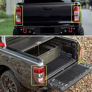 Автомобильный фонарь левый, правый задний фонарь стоп-сигнал с лампочками задний сигнальный фонарь стоп-сигнал подходит для Ford RANGER Ute PX XL XLS XLT 2011-2020