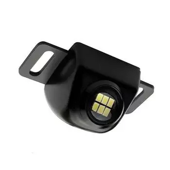 Автомобильный фонарь заднего хода, высокая яркость, мигающая сигнальная лампа заднего хода, универсальная автомобильная лампа заднего хода для мотоцикла, светодиодная лампа для парковки задним ходом серебряный