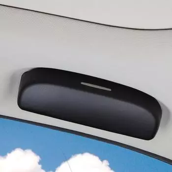 Автомобильный футляр для очков, держатель для солнцезащитных очков, ящик для хранения очков, поручень на стороне водителя чёрный