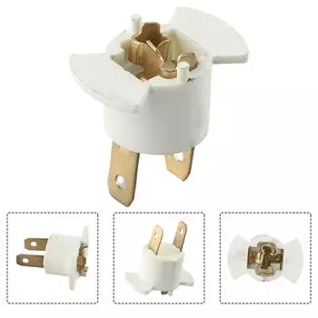 Автомобильный галогенный патрон для лампы фары H1 Адаптер для галогенных аксессуаров Автомобильные принадлежности База Замена Прочный держатель лампы CHINA