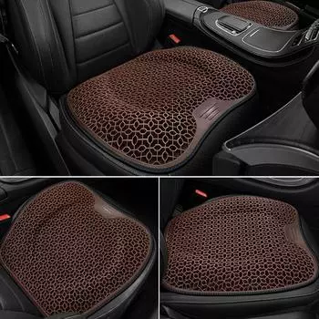 Автомобильный гель охлаждающая подушка для сиденья 3D сотовая дышащая крутая автомобильная подушка для домашнего офисного кресла вентиляционный лист автомобильные аксессуары