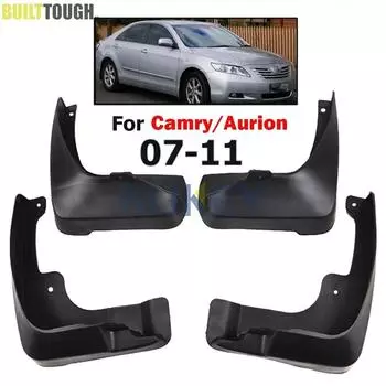Автомобильный гибкий набор брызговиков для Camry Altis Aurion XV40 2007-2011, брызговики, брызговики 2008 2009 2010, аксессуары