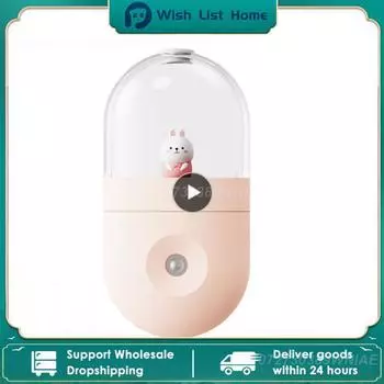 Автомобильный гидратационный счетчик, мультяшный, с большой выносливостью, интеллектуальный хронометр, тонкий объем тумана, встроенная батарея, бытовые аксессуары