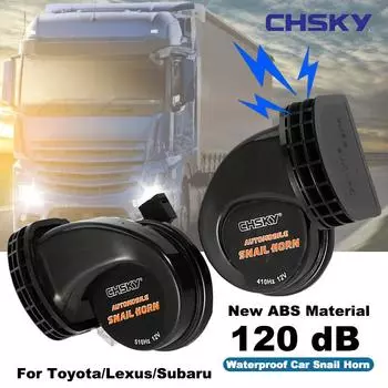 Автомобильный гудок-улитка 12 В 410 Гц 120 дБ автомобильные динамики твитер высокий бас водонепроницаемый свисток-гудок для Toyota Lexus Subaru