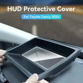Автомобильный HD закаленное стекло Head Up Display Protector HUD Display Защитный чехол Anti Reflection для Toyota Camry 2024 Аксессуары чёрный
