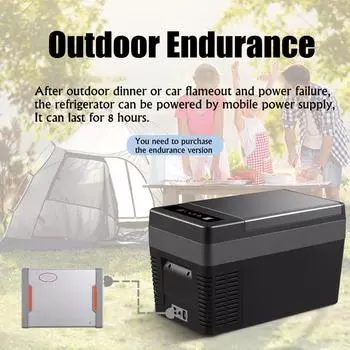 Автомобильный холодильник 25 л, 12 В, автоматический компрессорный охладитель-22 + 55, мини-портативный холодильник для грузовика, каравана, морозильник, охладитель и теплее cooling model