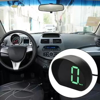 Автомобильный HUD Цифровые датчики GPS Смарт-устройство Сигнализация превышения скорости Спидометр с USB-интерфейсом Для транспортных средств Легковые автомобили Электромобили Грузовики Для гибрида