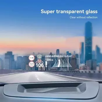 Автомобильный HUD дисплей крышка антибликовая для BMW X5 2024 2024 Авто HD закаленное стекло Head Up Display экран защитные аксессуары чёрный