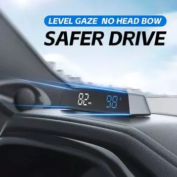 Автомобильный HUD Head Up Display Спидометр автомобиля Измеритель высоты для кабеля OBD Питание Автомобильная электроника Head-Up Display Head-Up