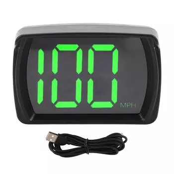 Автомобильный HUD спидометр USB Plug and Play GPS MPH цифровой дисплей скорости для автомобиля грузовика внедорожника автобуса мотоцикла