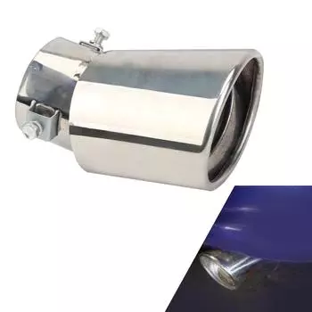 Автомобильный хвостовой глушитель, наконечник трубы, автоматическое украшение, сделай сам, универсальный автомобильный Стайлинг из нержавеющей стали, автомобильные аксессуары