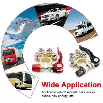 Автомобильный кабельный разъем Автомобильные клеммы аккумулятора Быстроразъемные автомобильные кабели Разъемы Тягач Грузовик Терминал Автомобильные аксессуары