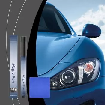 Автомобильный карандаш для подкраски с полотенцем, двухкомпонентный, удобный, 5 мл One Size