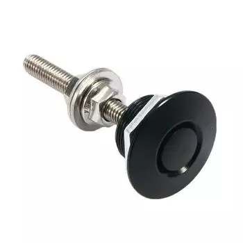 Автомобильный кнопочный капот, штифт замка, комплект зажимов, быстроразъемная защелка, капот двигателя, внешние детали 25mm чёрный