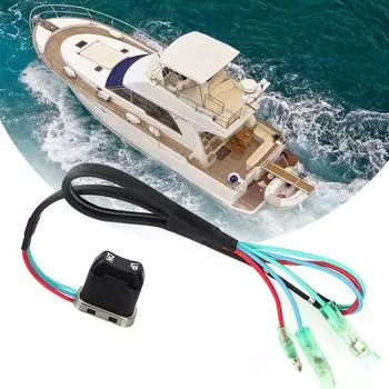 Автомобильный кнопочный переключатель, подвесной пульт дистанционного управления, аксессуары для морских кораблей, переключатель наклона для 4-тактного двигателя