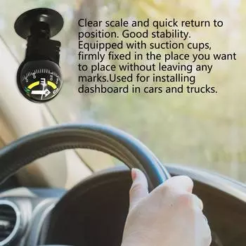 Автомобильный компас, приборная панель автомобиля, компас, шаровой регулируемый, высокоточный, навигационный, туристический, указывающий направление, шаровой направляющий шарик для корабля CHINA