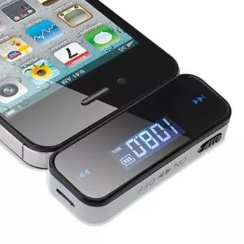 Автомобильный комплект LCD 3,5 мм музыкальный аудио FM-передатчик мини беспроводной автомобильный передатчик автомобильный MP3-передатчик для iPhone для Samsung IPad чёрный