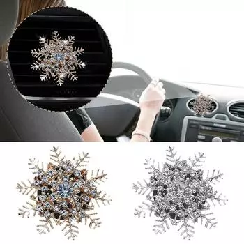 Автомобильный кондиционер, ароматерапевтический зажим, рождественский ароматерапевтический дефлектор, украшение для интерьера Q9W4 forsilver-One size