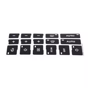 Автомобильный кондиционер, кнопка климат-контроля, ремонт, наклейки, наклейки для A4 B6 B7
