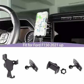 Автомобильный кондиционер, вентиляционное отверстие, кронштейн для мобильного телефона, подставка для GPS-телефона, подходит для Ford F150 2021 года, аксессуары для салона автомобиля A Style