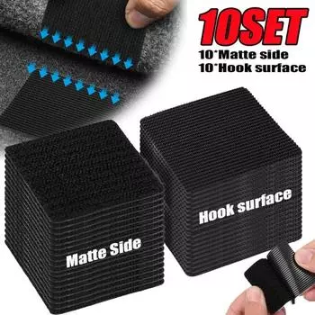 Автомобильный ковер фиксированная наклейка универсальные коврики для ног невидимые противоскользящие двухсторонние клейкие ленты волшебная лента для фиксации коврика для ног автомобиля дома наклейка