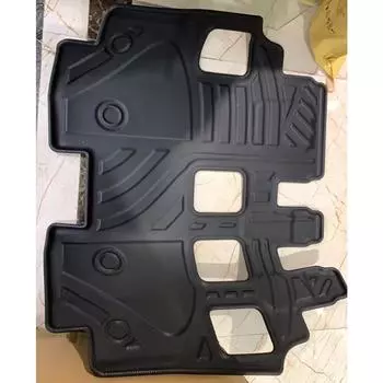 Автомобильный коврик для Mitsubishi Pajero Montero Shogun Sport 2015~2024 2016 Foot TPE Interior Liner Carpet Pad Custom Rug Accessories