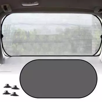 Автомобильный козырек от солнца, защита от ультрафиолета, автомобильная штора, солнцезащитный козырек на окно автомобиля, сетчатый солнцезащитный козырек, летняя защитная оконная пленка с 4 присосками